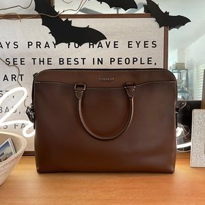 NWOT Mens COACH briefcase